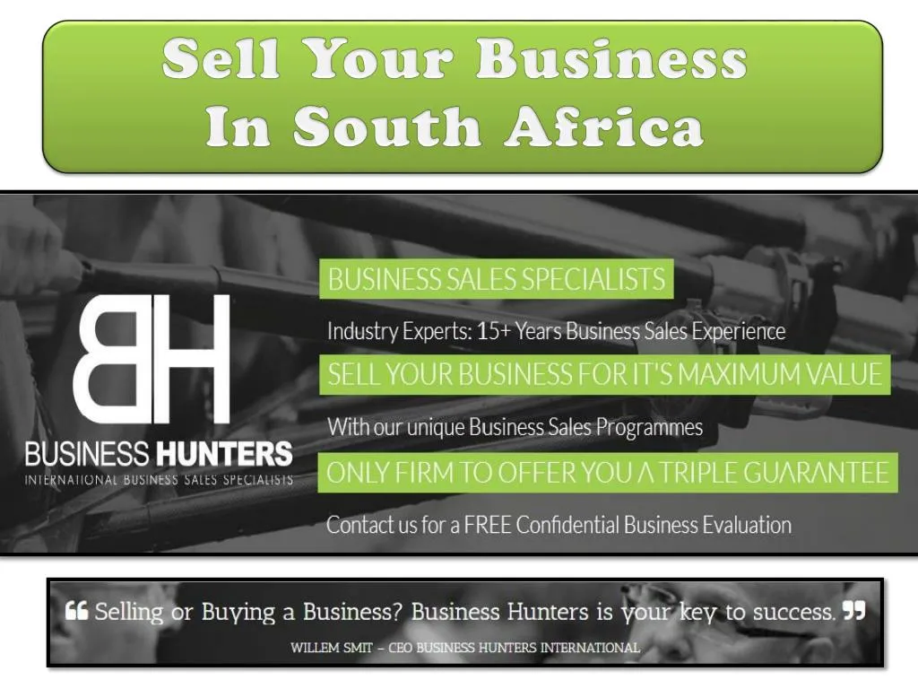 sell your business in south africa