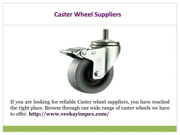 Castor Wheel