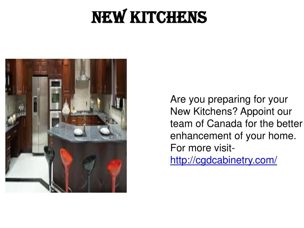 new kitchens