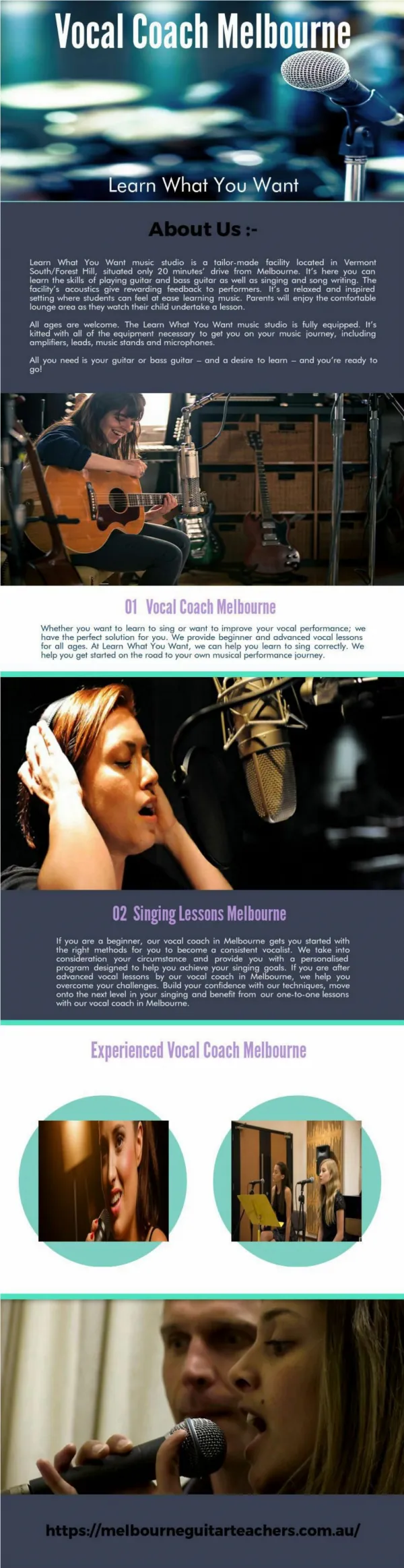 Experienced Vocal Coach Melbourne