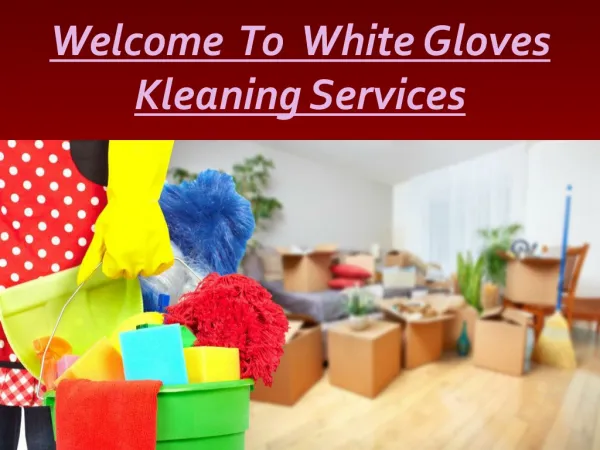 Hire Professional Move in and Move out Cleaning Services