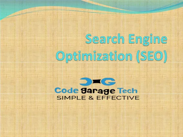 Code Garage Tech - Best SEO Services Company in Mohali