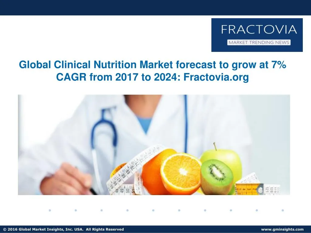 global clinical nutrition market forecast to grow