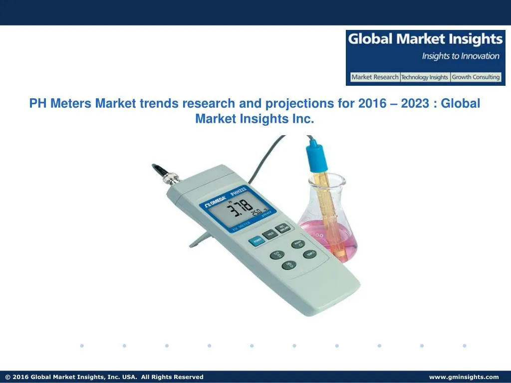ph meters market trends research and projections