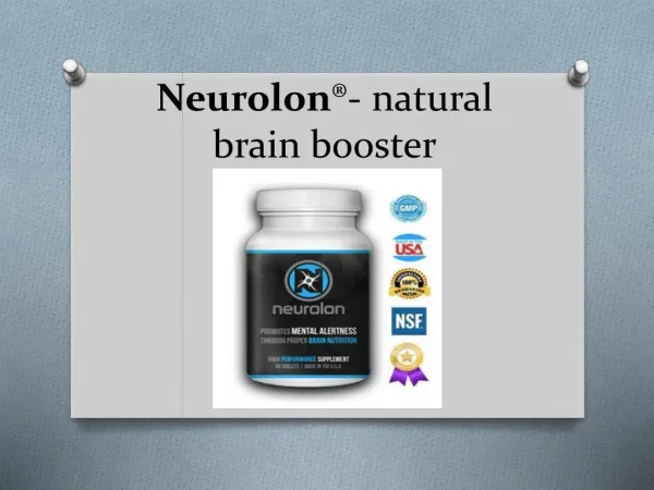 Neurolon®- Natural Brain Booster