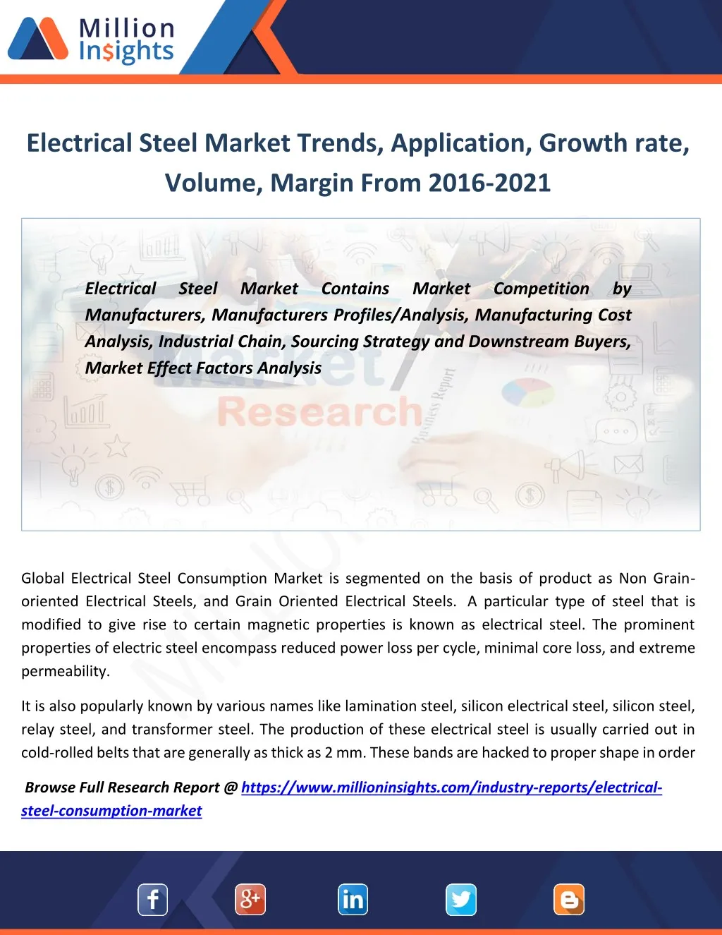 electrical steel market trends application growth