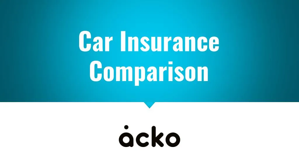 car insurance comparison