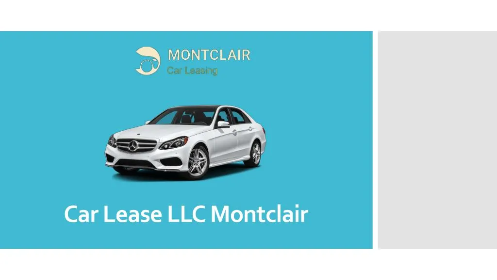 car lease llc montclair