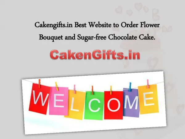 Best Website to Order Flower Bouquet and Sugar-free Chocolate Cake