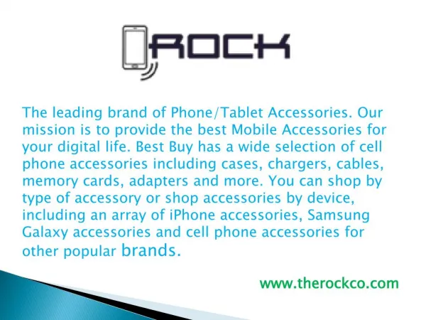 The Rock Co - Innovating Phone Accessories