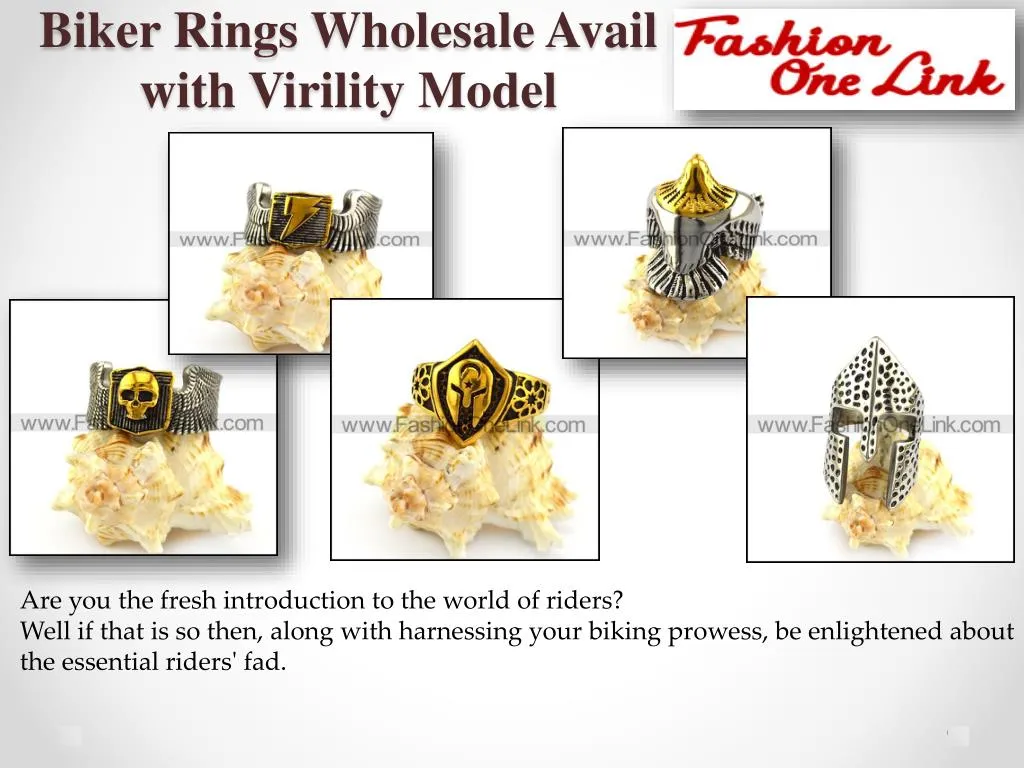 biker rings wholesale avail with virility model