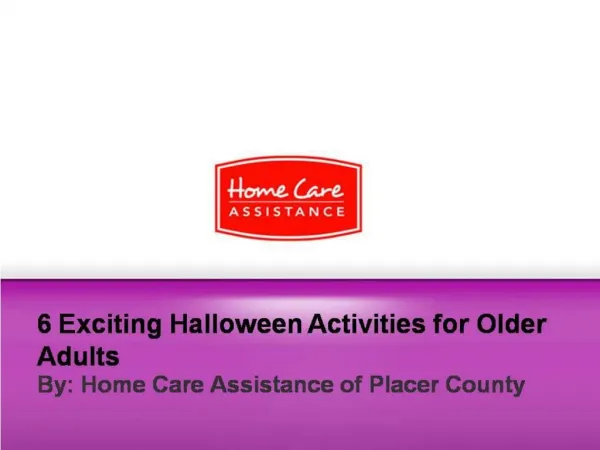6 Exciting Halloween Activities for Older Adults