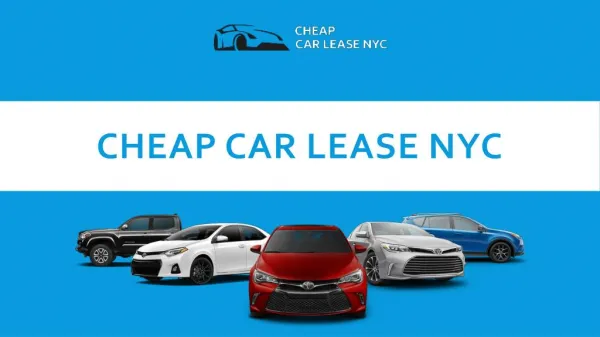 Cheap Car Lease NYC