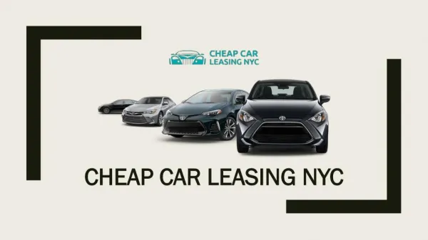 Cheap Car Leasing NYC