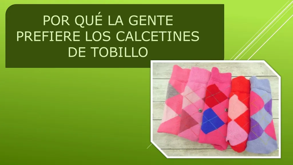 por qu la gente prefiere los calcetines de tobillo