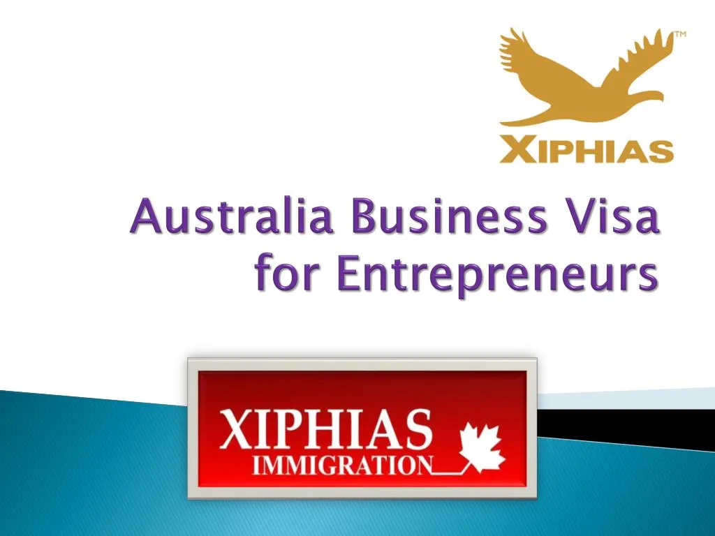 australia business visa for entrepreneurs