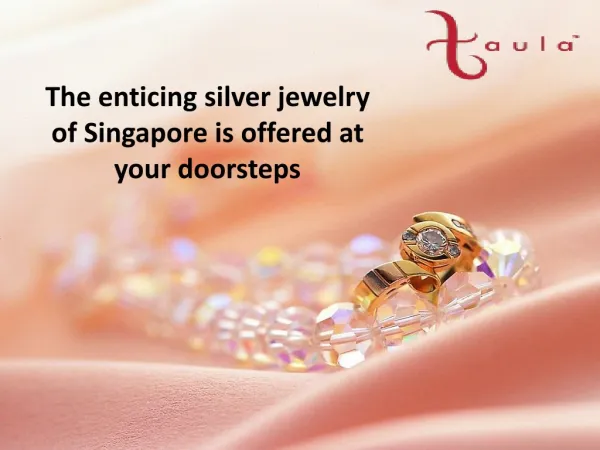 Browse the Gemstone jewellery Singapore