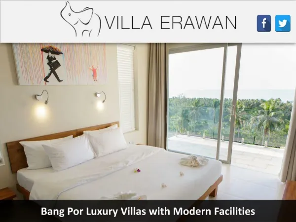 Bang Por Luxury Villas with Modern Facilities?