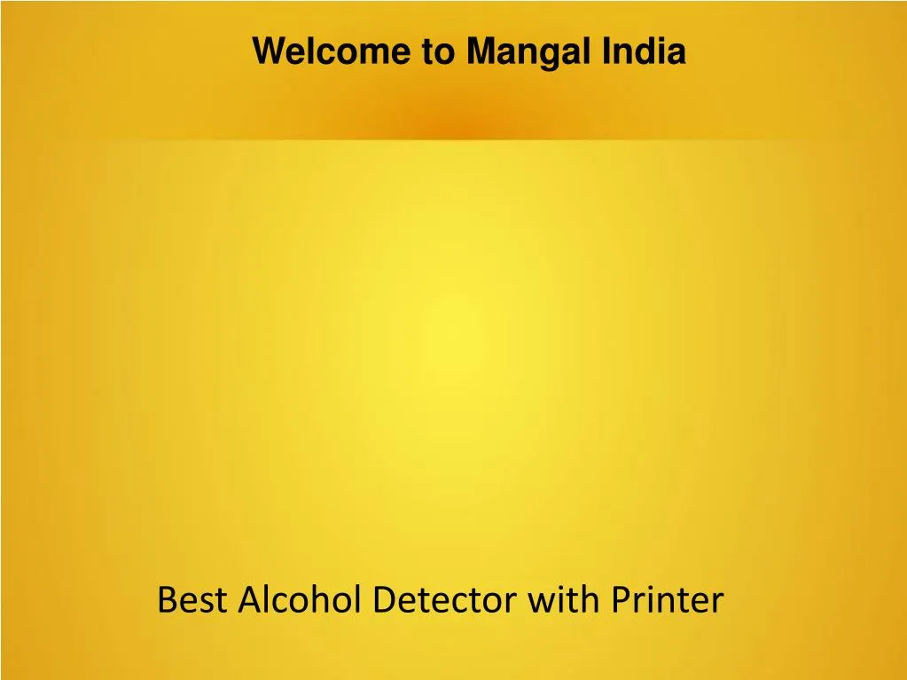 best alcohol detector with printer