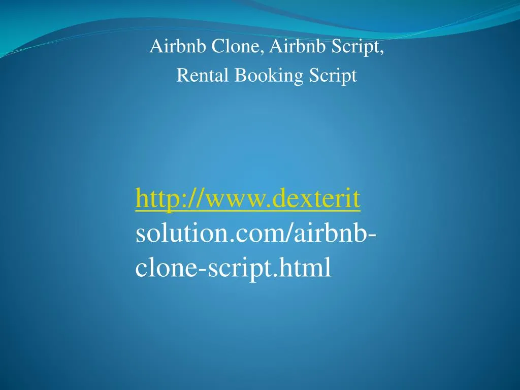 airbnb clone airbnb script rental booking script