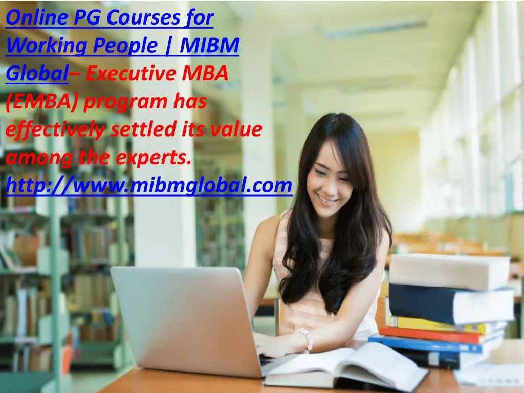 online pg courses for working people mibm global