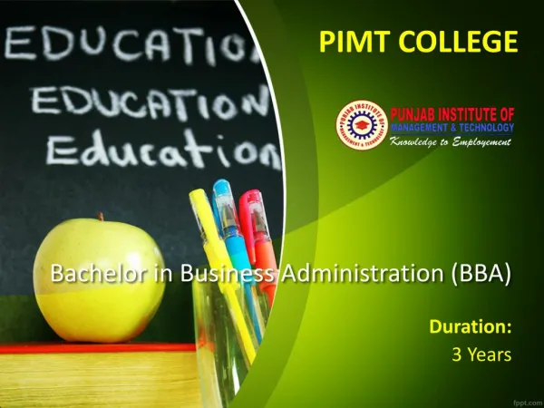PIMT College - Best BBA College in Punjab, India | Fees, Cut-off, Placements in North India