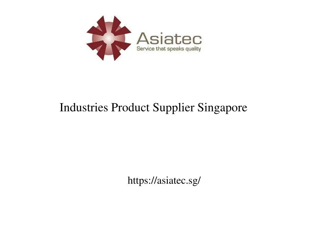 industries product supplier singapore