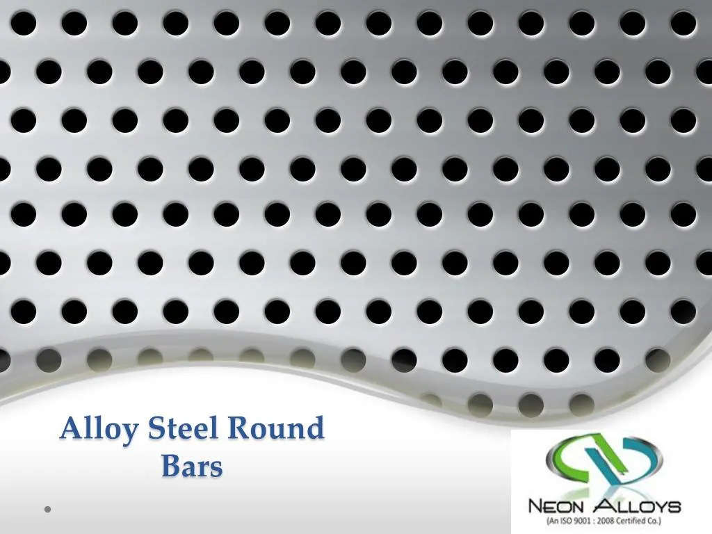 alloy steel round bars
