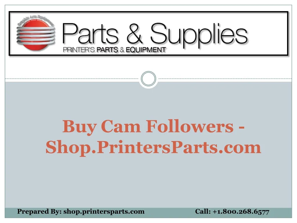 buy cam followers shop printersparts com