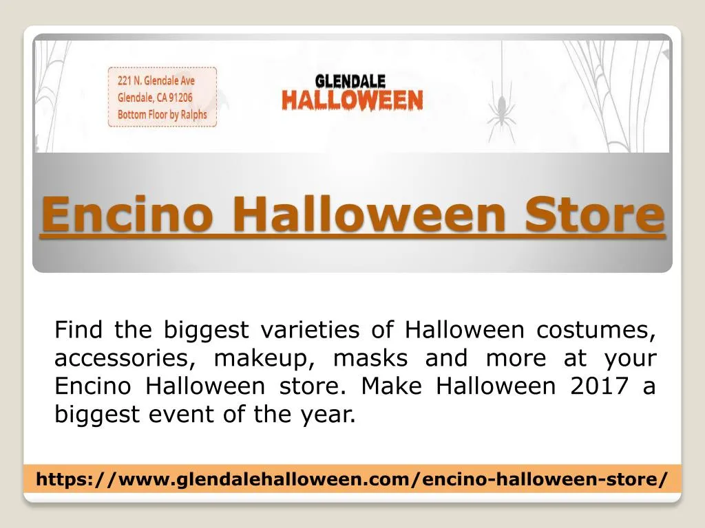 encino halloween store