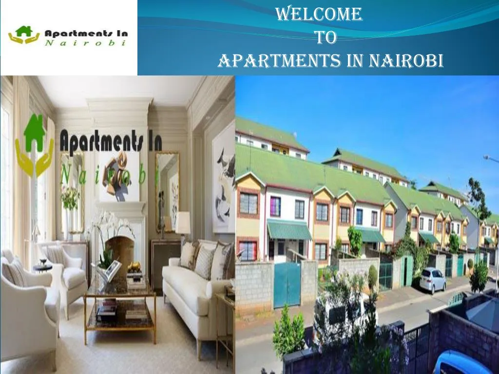 welcome to apartments in nairobi