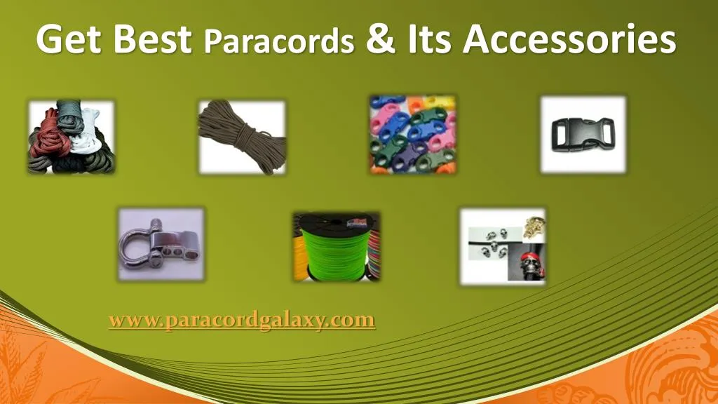 get best paracords its accessories