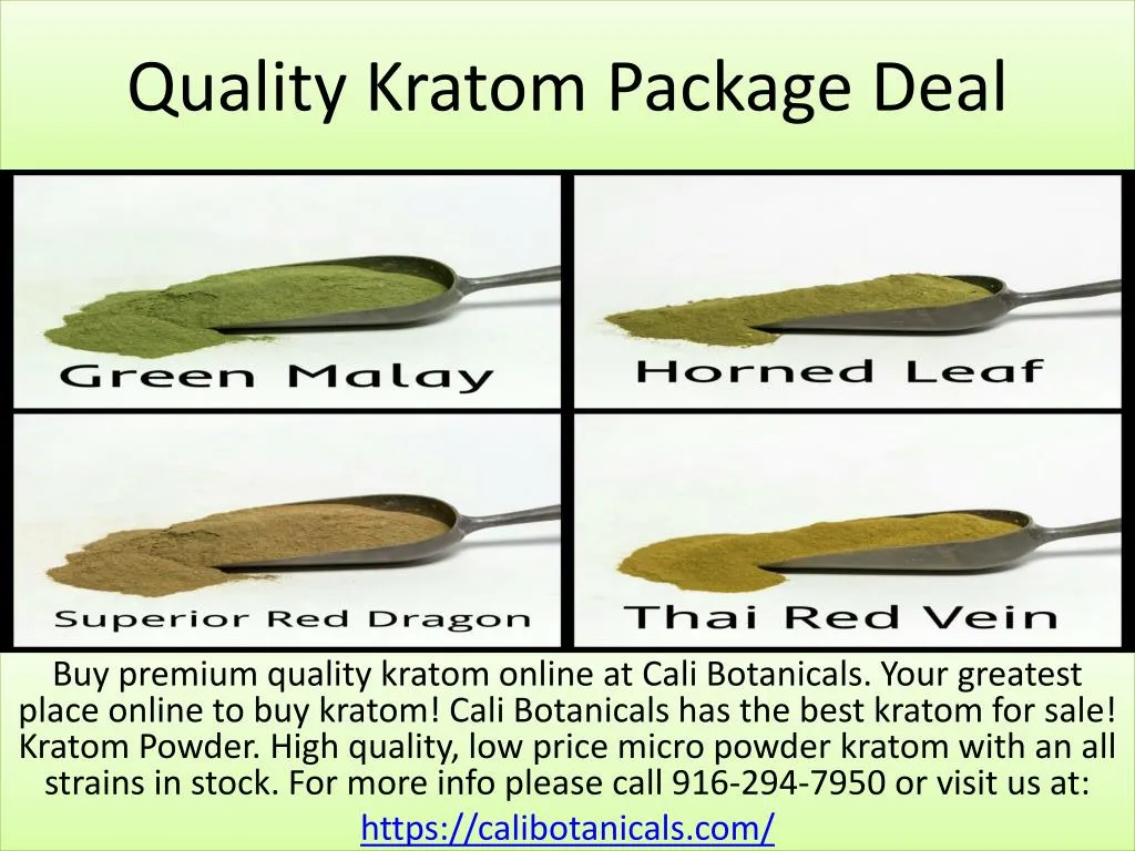 quality kratom package deal