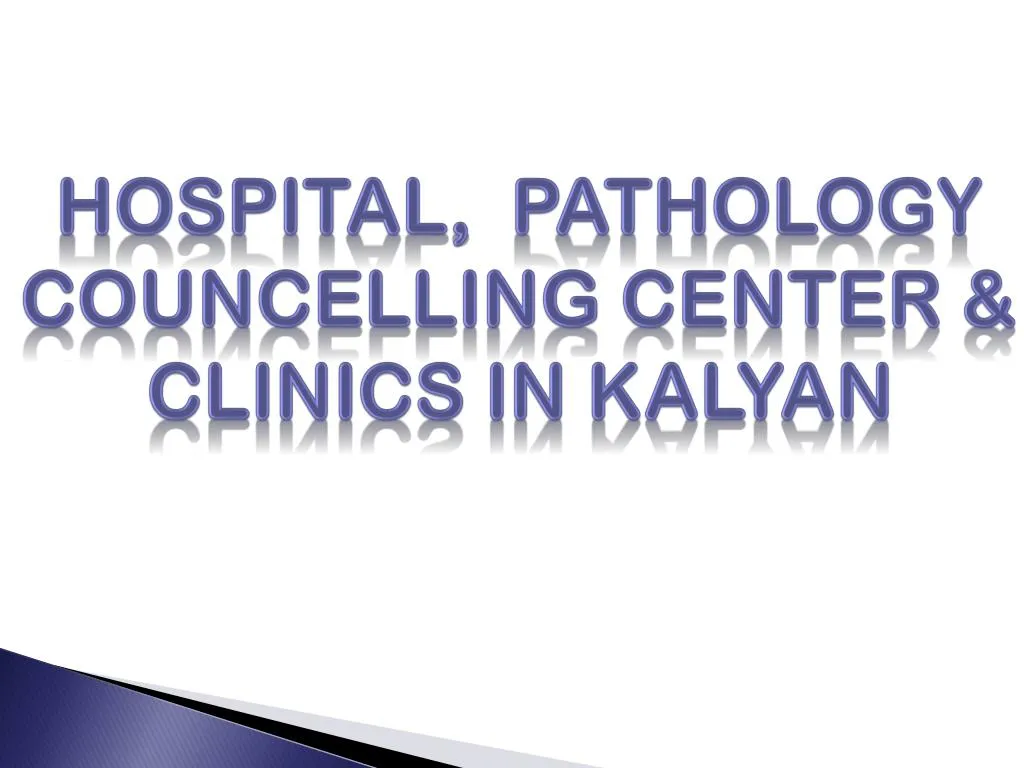 hospital pathology councelling center clinics