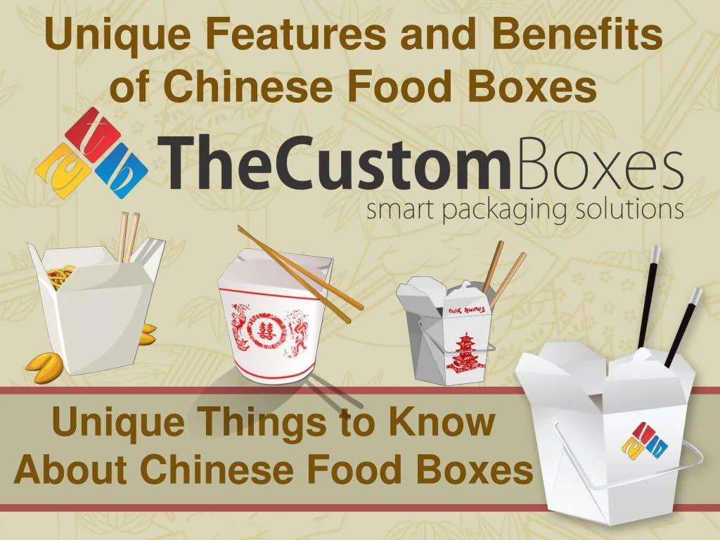 unique things to know about chinese food boxes
