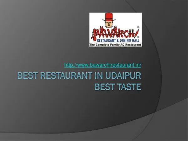 Best Restaurant in Udaipur Best Taste
