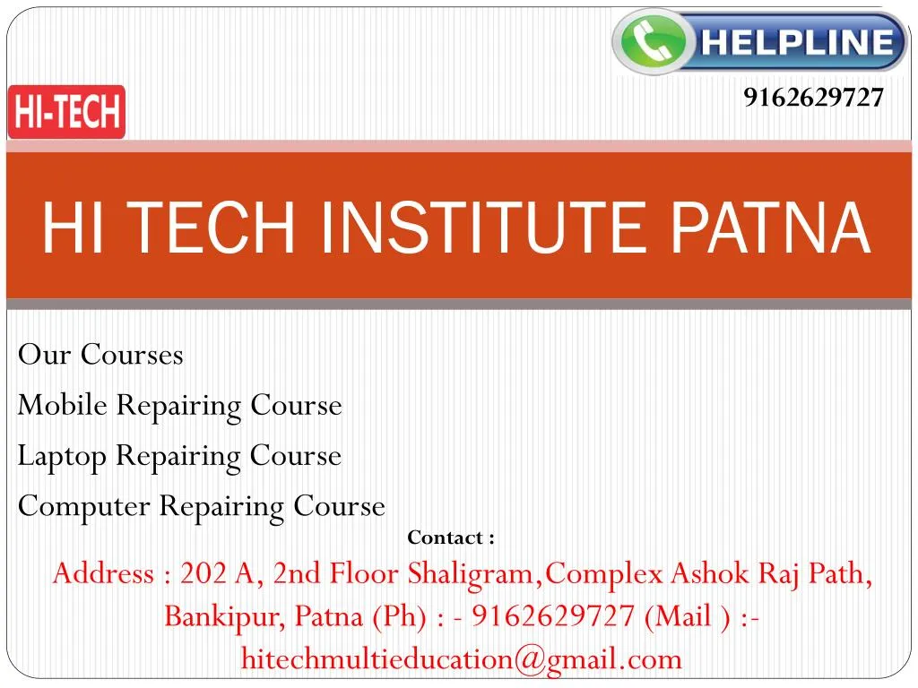 hi tech institute patna