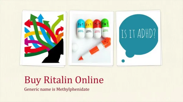 Buy Ritalin (Methylphenidate) Online