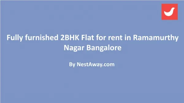 2bhk flat on rent in Ram Murthy Nagar Bangalore without broker