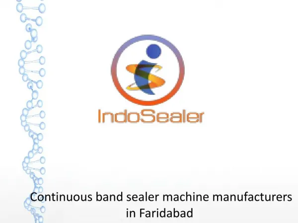 Continuous band sealer machine manufacturers in Faridabad