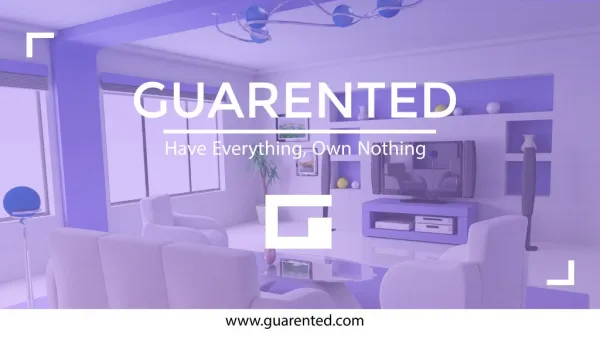 GuaRented Rentals - Home Appliances & Furniture on Rent in Bangalore - Guarented.com