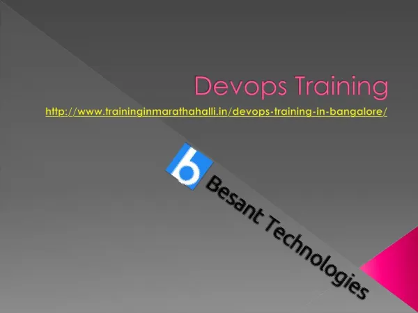 Devops Training in Bangalore