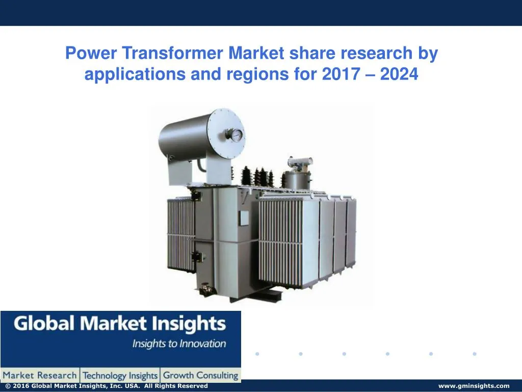 power transformer market share research