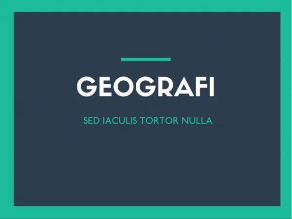 geografi