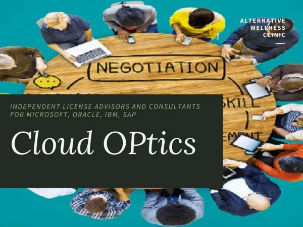 Microsoft Licensing Audit - Cloud Optics