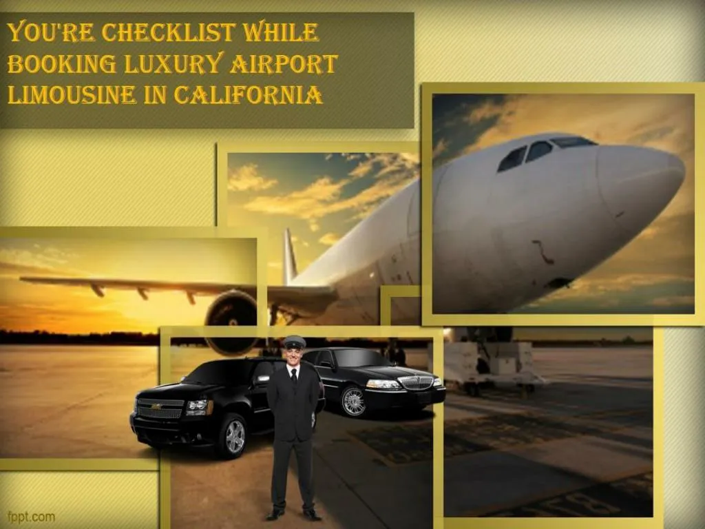 you re checklist while booking luxury airport