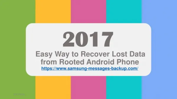 Easy Way to Recover Lost Data from Rooted Android Phone
