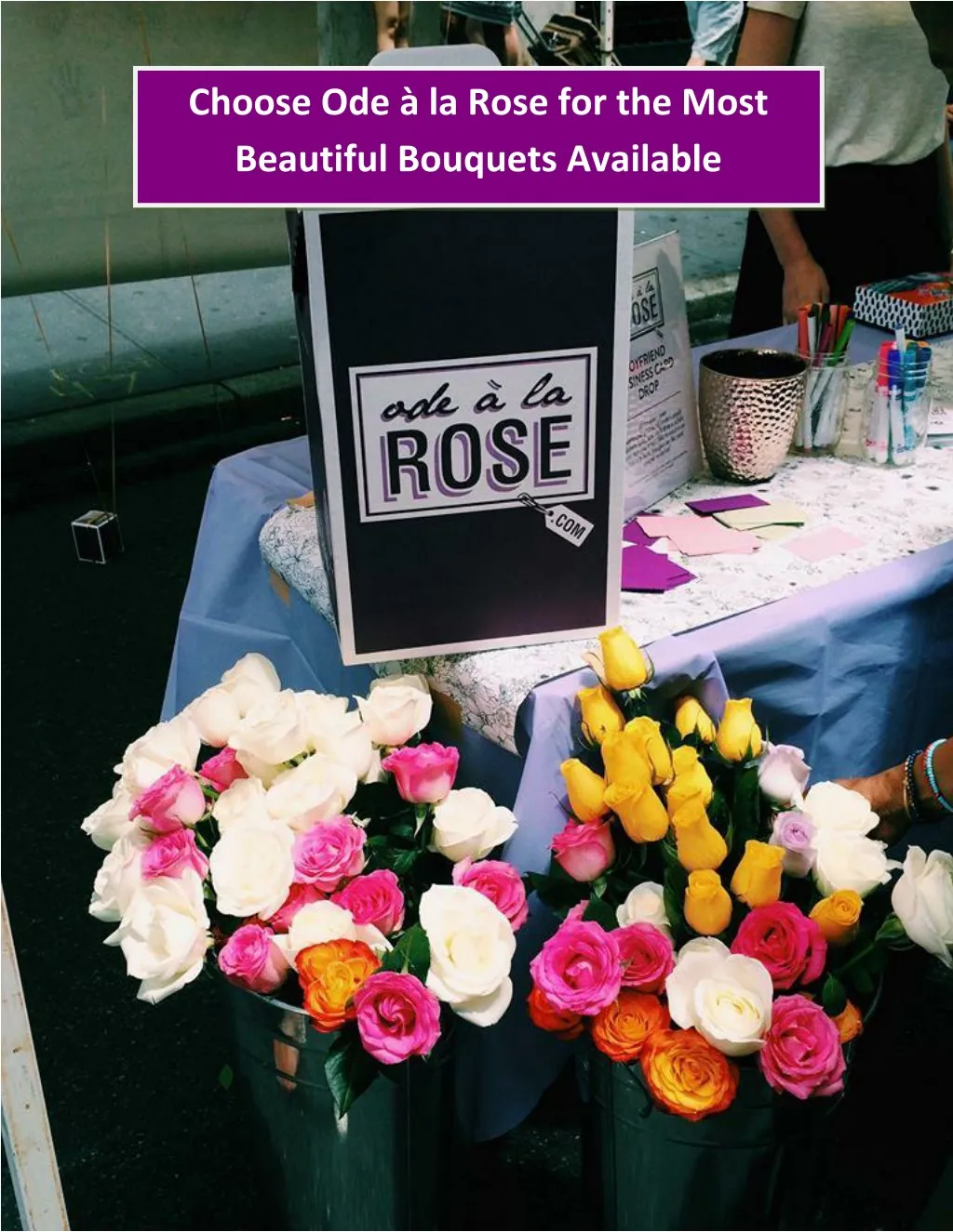 choose ode la rose for the most beautiful