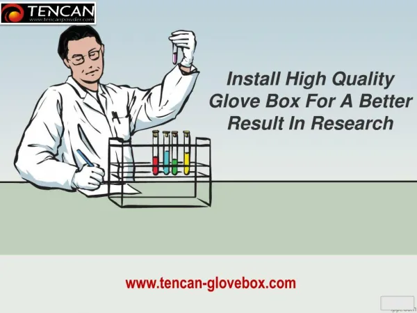 Install High Quality Glove Box For A Better Result In Research