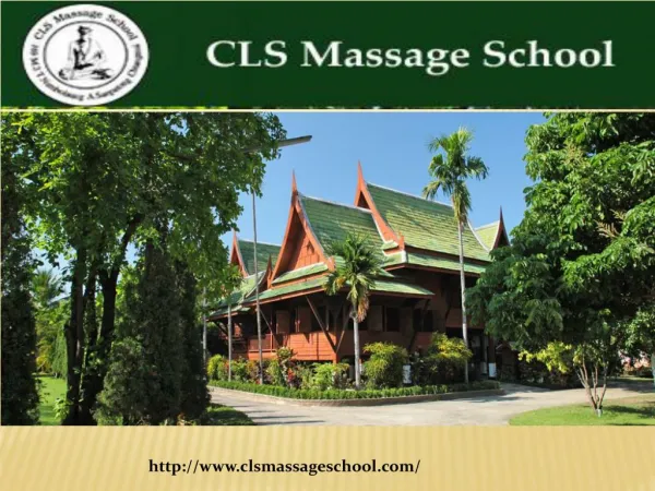 A Unique  Massage School in Thailand
